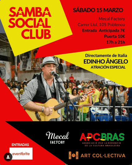 Samba social club 15 marzo 2025